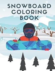 Snowboard coloring book for sale  Delivered anywhere in USA 