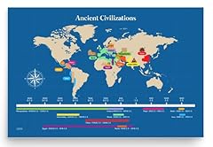Ancient civilizations map for sale  Delivered anywhere in USA 