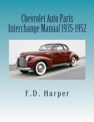 Chevrolet Auto Parts Interchange Manual 1935-1952, used for sale  Delivered anywhere in Canada