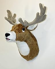 Plush deer head for sale  Delivered anywhere in USA 