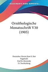 Rnithologische monatsschrift v gebraucht kaufen  Wird an jeden Ort in Deutschland