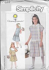 Simplicity 7922 size for sale  Delivered anywhere in USA 