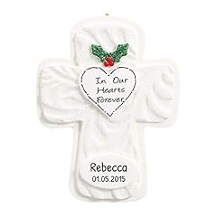 Personalized memorial ornament for sale  Delivered anywhere in USA 