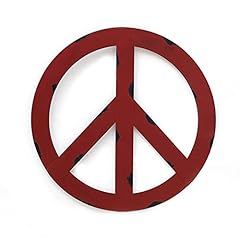 Rustic metal peace for sale  Delivered anywhere in USA 