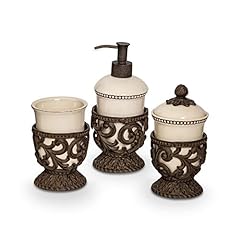Cream ceramic three for sale  Delivered anywhere in USA 