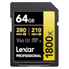 Lexar sdxc professional usato  Spedito ovunque in Italia 