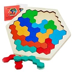 Cubidi tangram hexagon usato  Spedito ovunque in Italia 