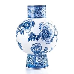 Ceramic vase blue for sale  Delivered anywhere in USA 