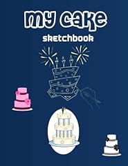 Cake sketchbook blank for sale  Delivered anywhere in UK