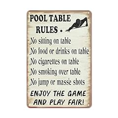 Pool table rules for sale  Delivered anywhere in USA 