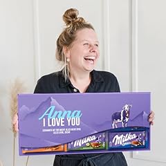 Personalised giant milka for sale  Delivered anywhere in UK