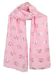 Shawls metallic rose for sale  Delivered anywhere in UK