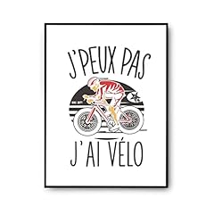 Affiche cyclisme vélo d'occasion  Livré partout en France