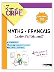 Cahier entrainement mathémati d'occasion  Livré partout en France