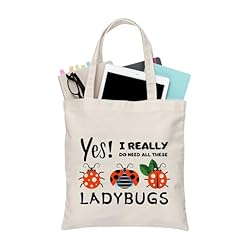 Bdpwss ladybug tote for sale  Delivered anywhere in USA 