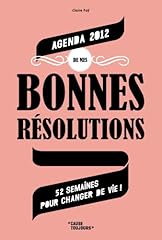 Agenda bonnes resolutions d'occasion  Livré partout en France