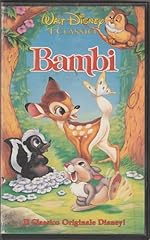 Vhs bambi classico usato  Spedito ovunque in Italia 