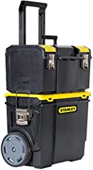 STANLEY 3 in 1 Rolling Work Centre Toolbox with Pull, used for sale  Delivered anywhere in UK