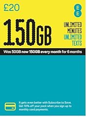 50gb pay go for sale  Delivered anywhere in UK