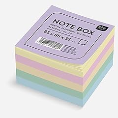 Coloured memo cube for sale  Delivered anywhere in UK