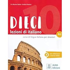 Dieci. lezioni italiano. usato  Spedito ovunque in Italia 
