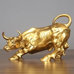 Brass bull figurine for sale  Delivered anywhere in USA 