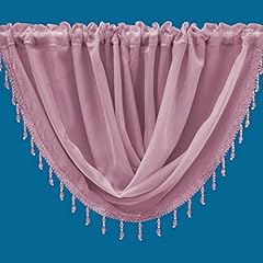 Plain beaded voile for sale  Delivered anywhere in UK
