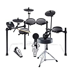 Alesis Drums Nitro Mesh Kit Bundle – Complete Electric Drum Set With an Eight-Piece Mesh Electronic Drum Kit, Drum Throne, Headphones and Drum Sticks for sale  Delivered anywhere in Canada