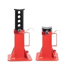 12 Ton (26,400 lbs) Heavy Duty Pin Type Professional Car Jack Stands with Lock Adjustable Height to 18" Fit for Supporting Trucks, Trailers and Equipment, 1 Pair for sale  Delivered anywhere in USA 