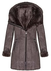 Ladies taupe hooded for sale  Delivered anywhere in UK