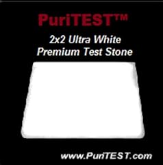 2x2 New White Pro Gold Test Stone Silver 9k 10k 14k, used for sale  Delivered anywhere in USA 