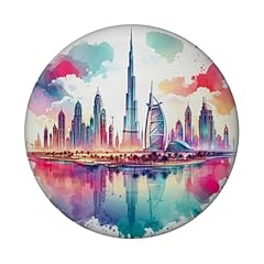 Dubai magnete rotondo usato  Spedito ovunque in Italia 