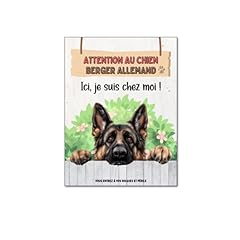 Plaque berger allemand d'occasion  Livré partout en France