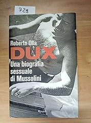 Dux. una biografia d'occasion  Livré partout en France