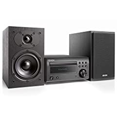 Denon D-M41 Home Theater Mini Amplifier and Bookshelf Speaker Pair - Compact HiFi Stereo System with CD, FM/AM Tuner and Wireless Bluetooth Music | Perfect for small rooms and home cinema, used for sale  Delivered anywhere in Canada
