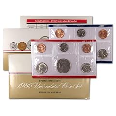 1986 uncirculated coin for sale  Delivered anywhere in USA 