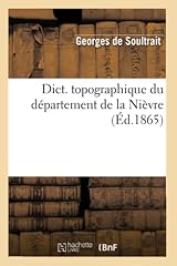 Dict. topographique départeme d'occasion  Livré partout en France