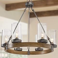 Laluz farmhouse chandelier for sale  Delivered anywhere in USA 