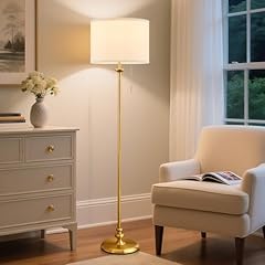 Gold floor lamp for sale  Delivered anywhere in USA 