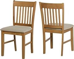 Chairs oak finish for sale  Delivered anywhere in UK