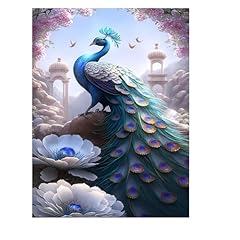 Peacock diamond painting for sale  Delivered anywhere in USA 