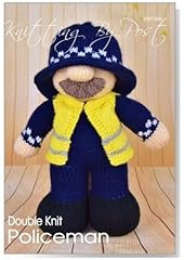 Knitting pattern policeman for sale  Delivered anywhere in UK