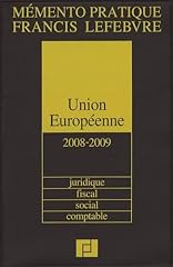 Union européenne juridique d'occasion  Livré partout en France
