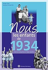 Enfants 1934 naissance d'occasion  Livré partout en France