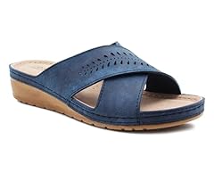 Womens slip sandals for sale  Delivered anywhere in UK