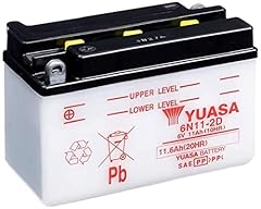 Yuasa 6n11 batterie d'occasion  Livré partout en Belgiqu