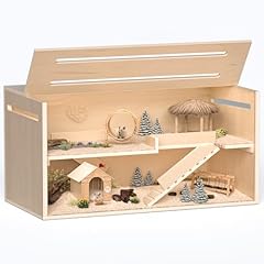 Hamster cage wooden for sale  Delivered anywhere in UK