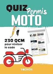 Quiz permis moto d'occasion  Livré partout en France