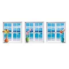 Beach seascape window for sale  Delivered anywhere in USA 