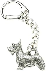 Scottie dog keyring for sale  Delivered anywhere in UK